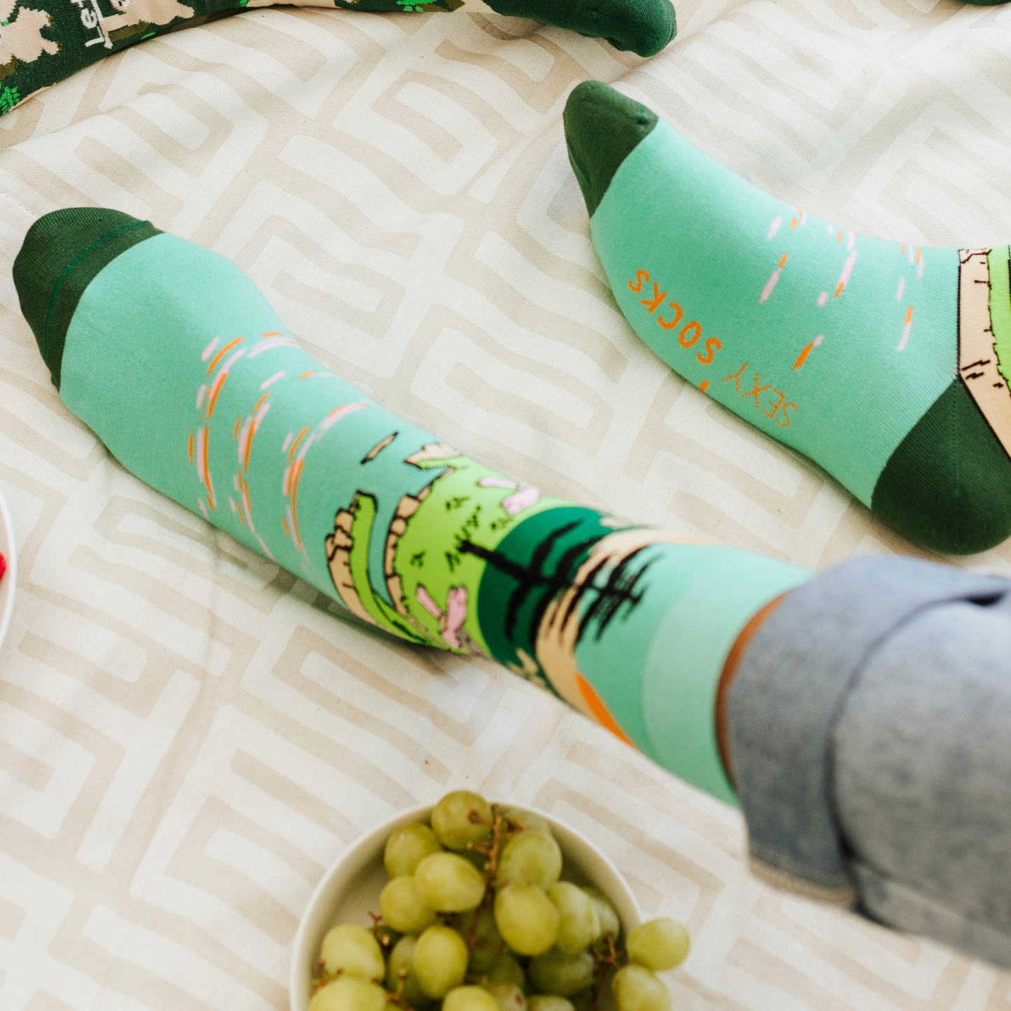 Always Late Funny Bamboo Comfort Socks