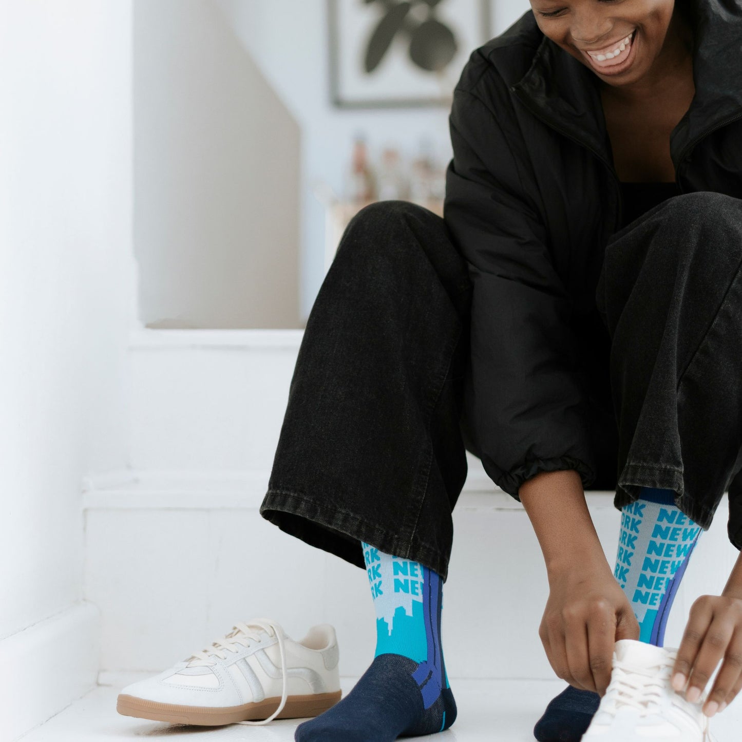New York Natural Bamboo Knit Socks