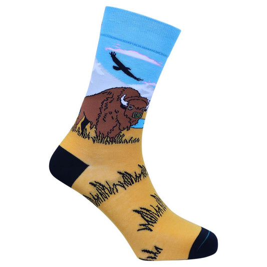 Bison Natural Bamboo Knit Socks