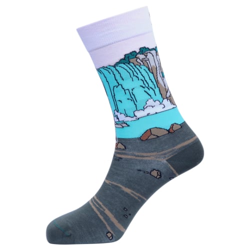 Black Bears Natural Bamboo Knit Socks