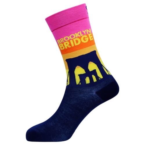 Brooklyn Bridge Natural Bamboo Knit Socks