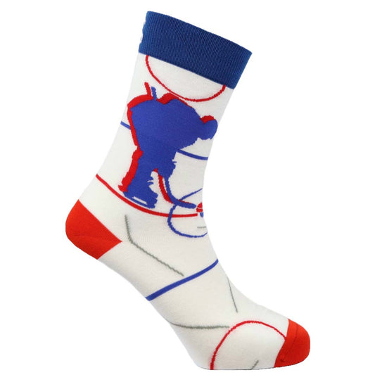 Center Ice Natural Bamboo Knit Socks