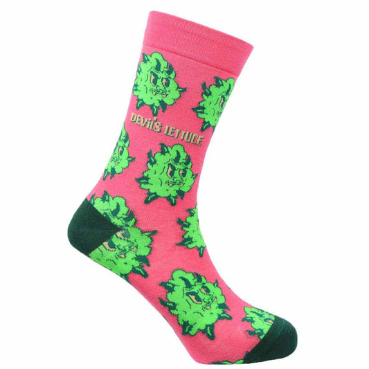 Devil's Lettuce Natural Bamboo Knit Socks