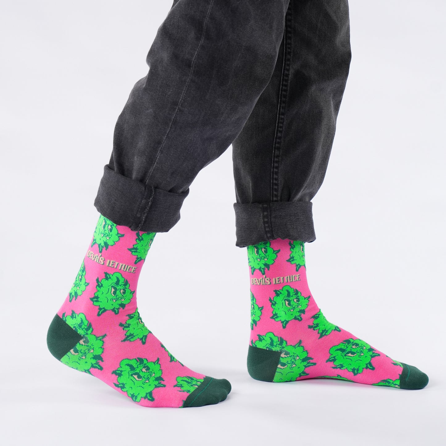 Devil’s Lettuce Weed Bamboo Humor Socks