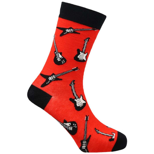 Electric Strings Natural Bamboo Knit Socks