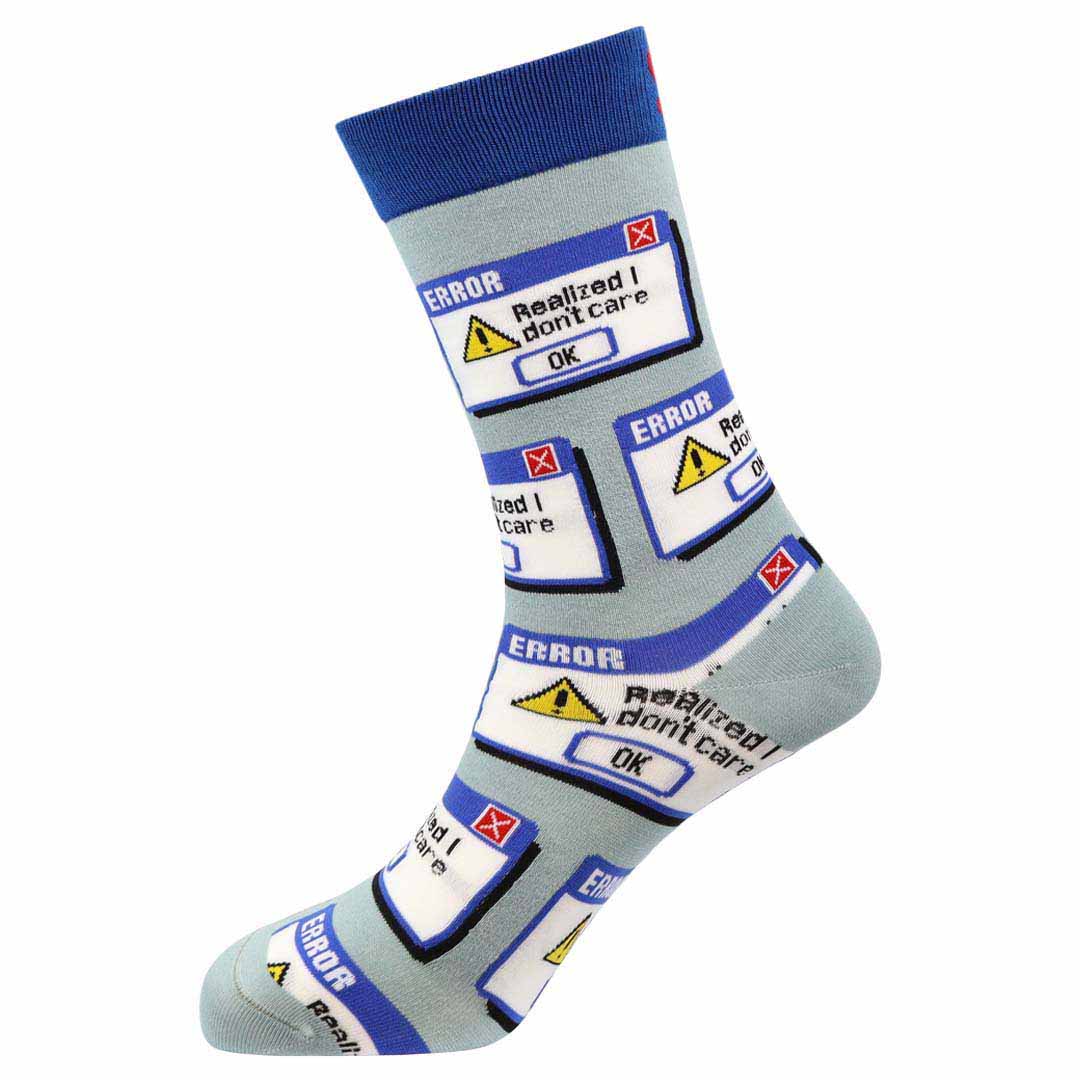 Error Natural Bamboo Knit Socks