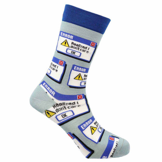 Error Natural Bamboo Knit Socks