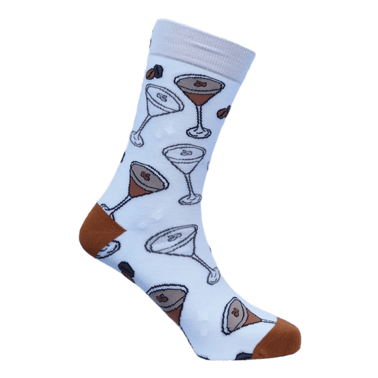 Espresso Martini Natural Bamboo Knit Socks