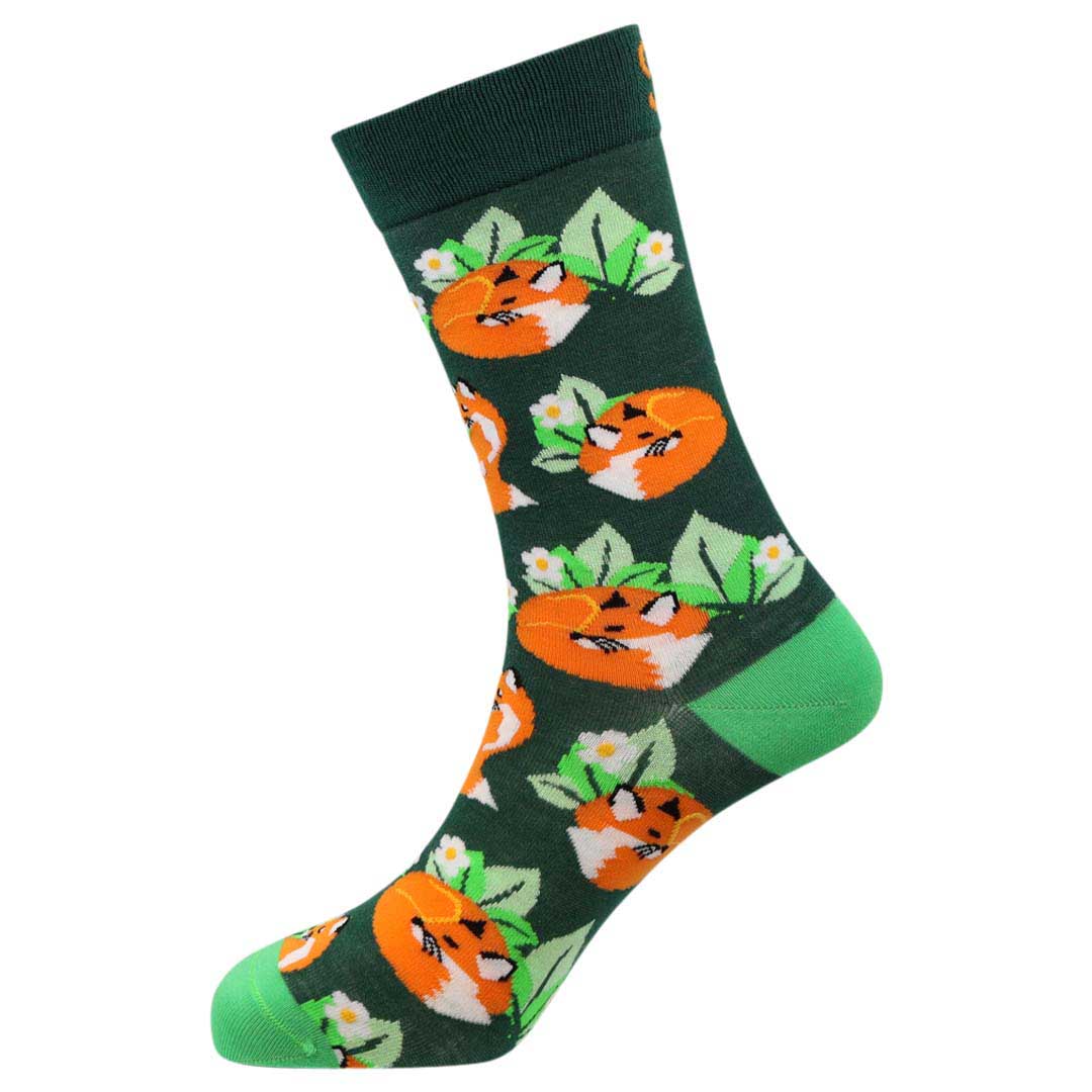 Foxes Natural Bamboo Knit Socks