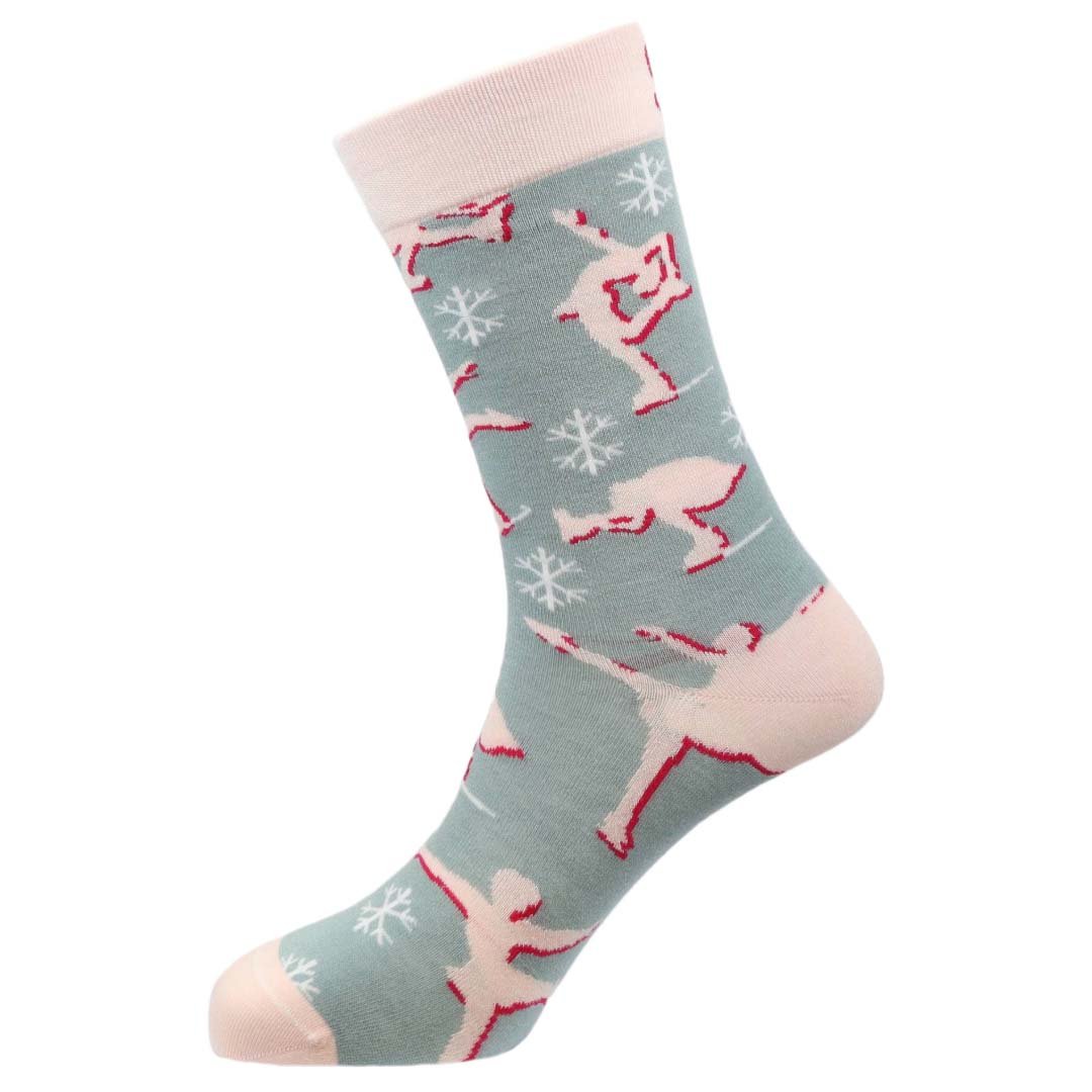 Free Skate Natural Bamboo Knit Socks