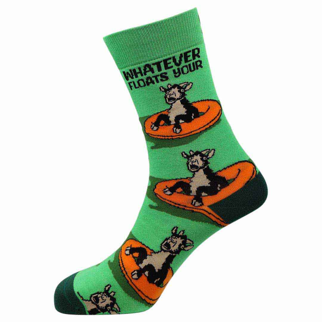 Goat Float Natural Bamboo Knit Socks