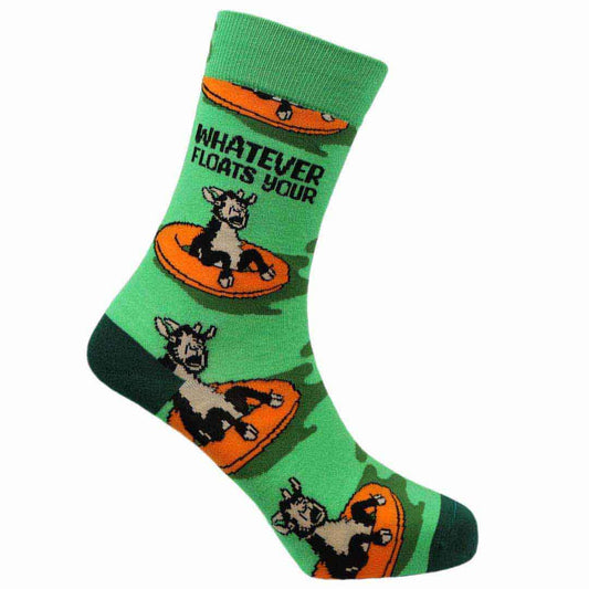 Goat Float Natural Bamboo Knit Socks