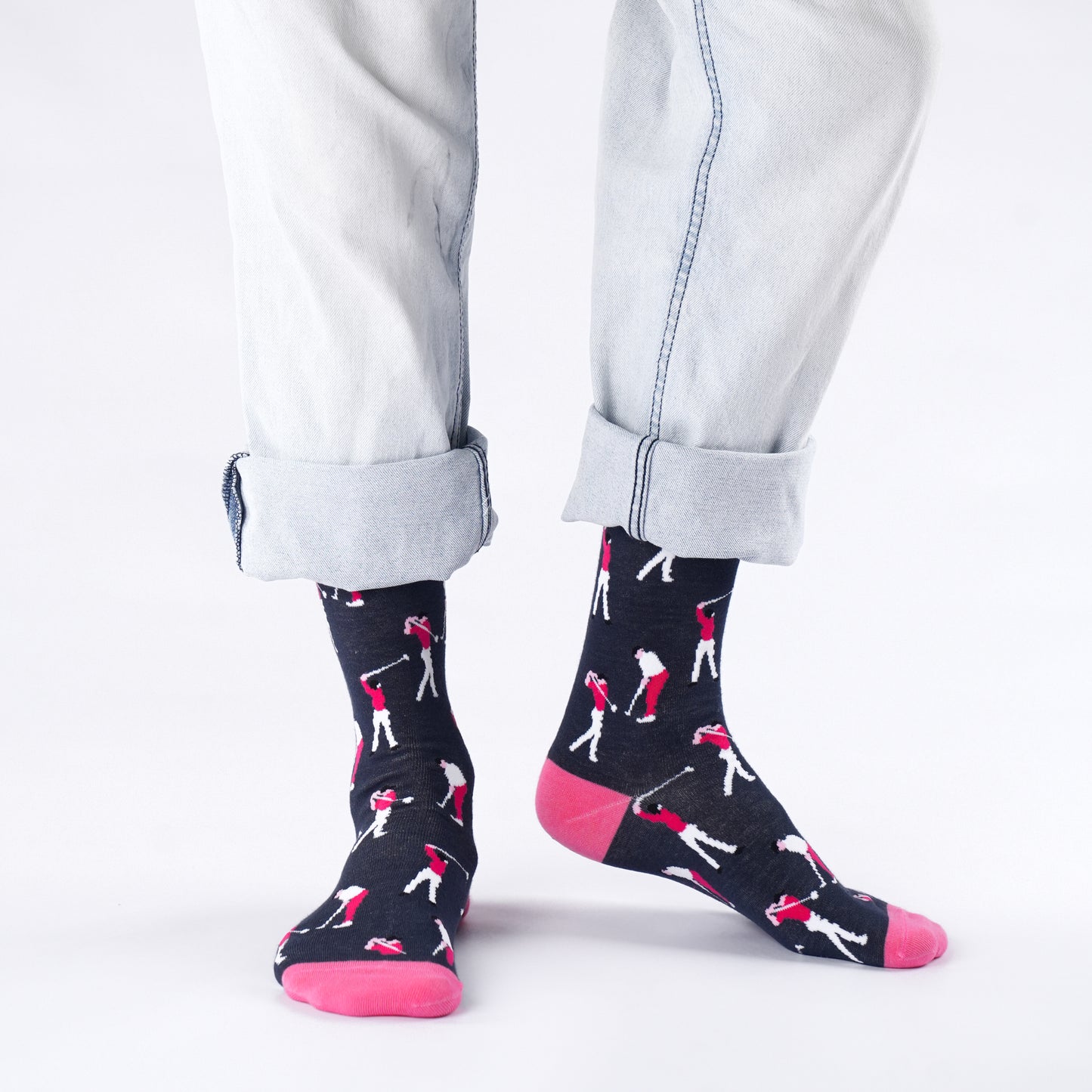 Golfers Golf Lover Bamboo Knit Socks
