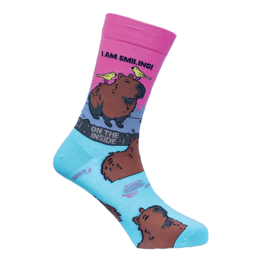 Happy Cappy Natural Bamboo Knit Socks