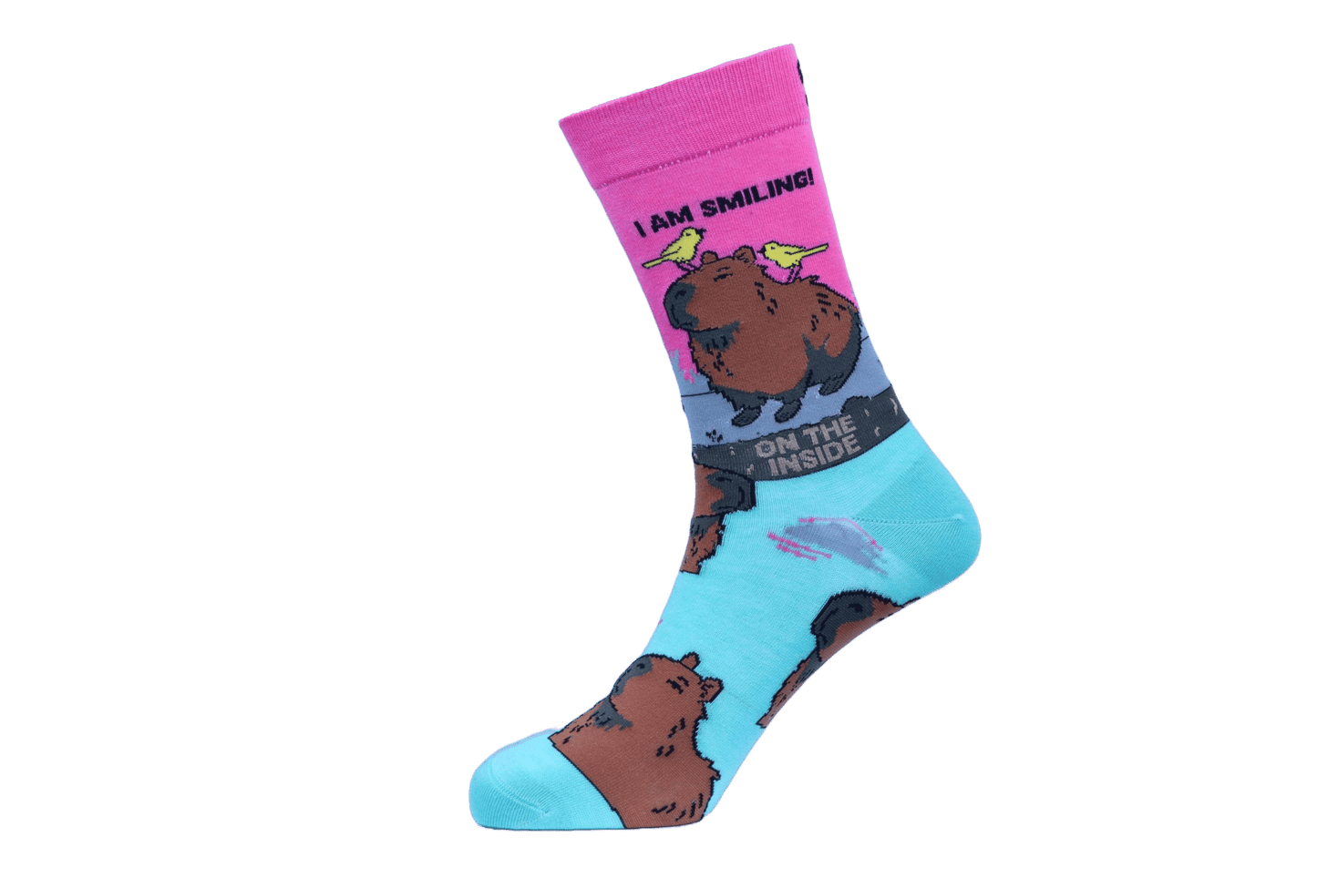 Happy Cappy Natural Bamboo Knit Socks