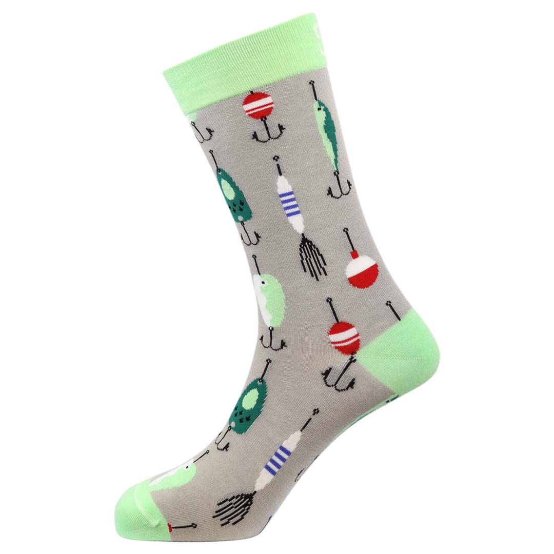 Hooked Natural Bamboo Knit Socks