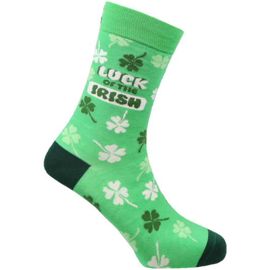 Irish Luck Natural Bamboo Knit Socks