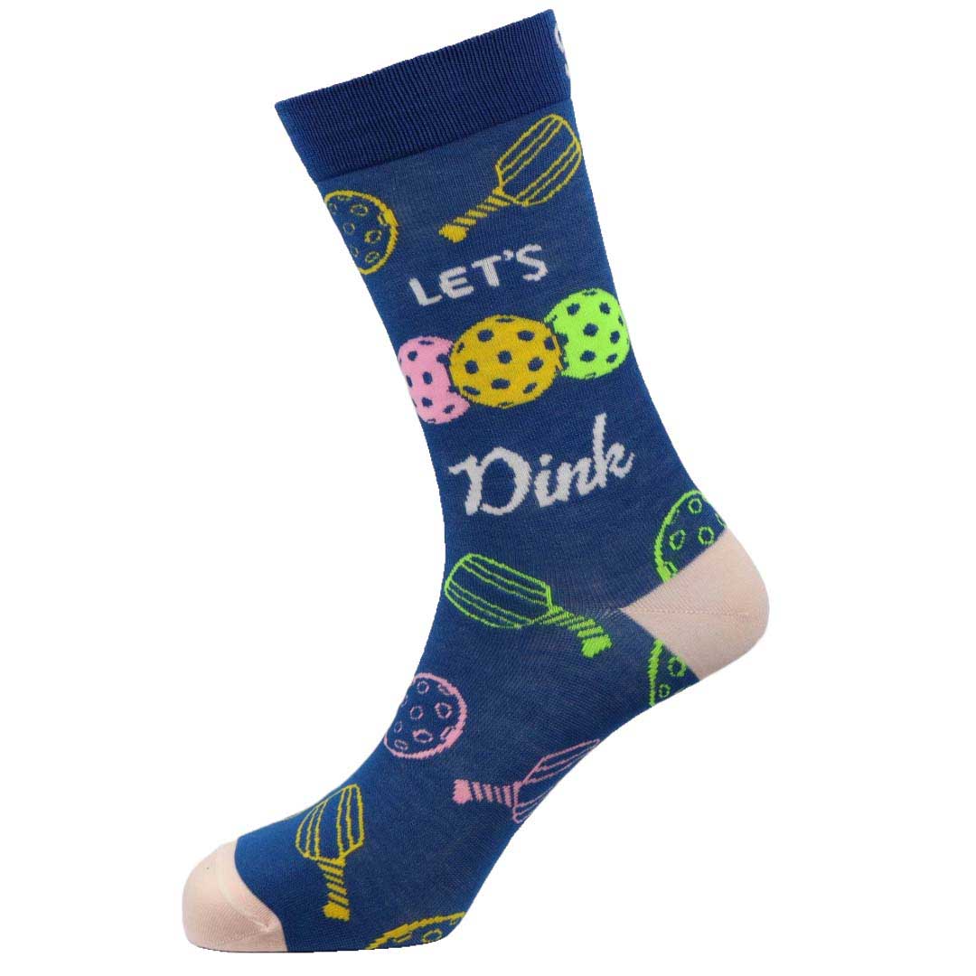 Pickle ball Natural Bamboo Knit Socks