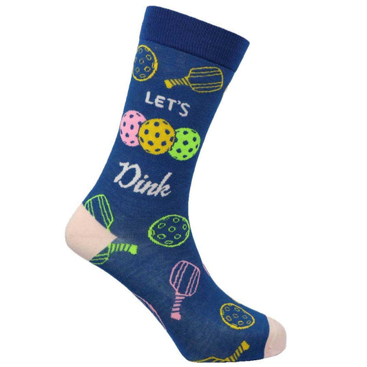 Pickle ball Natural Bamboo Knit Socks