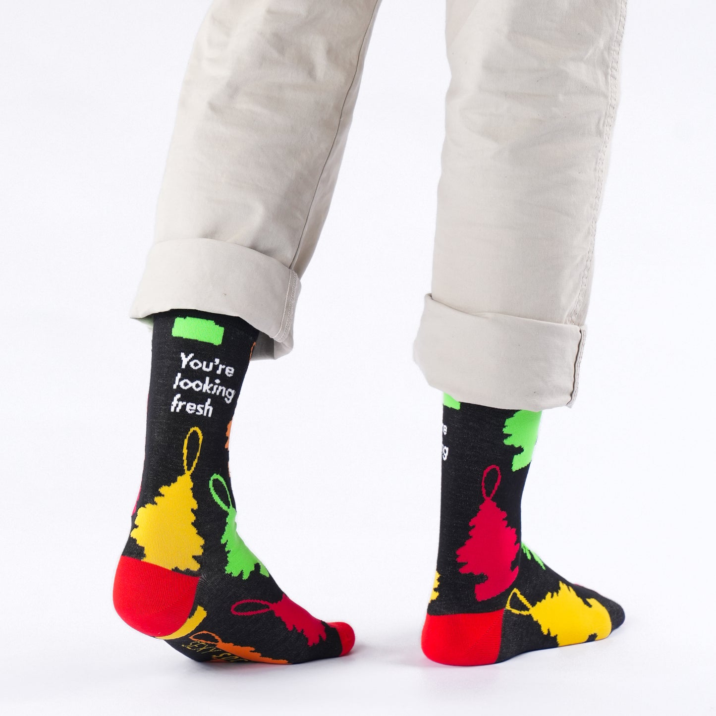 Looking Fresh Natural Bamboo Knit Socks
