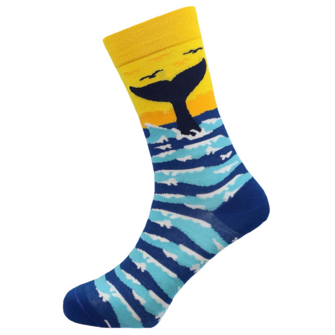 Makin' waves Natural Bamboo Knit Socks