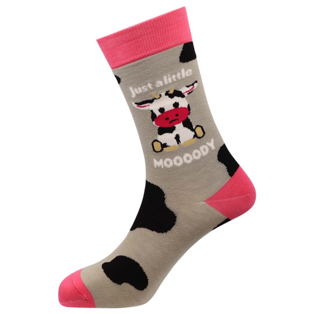 Moody Natural Bamboo Knit Socks