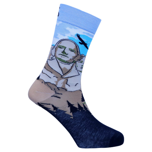 Mt. Rushmore Natural Bamboo Knit Socks