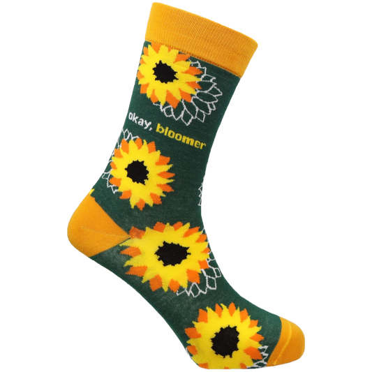 Okay Bloomer Natural Bamboo Knit Socks