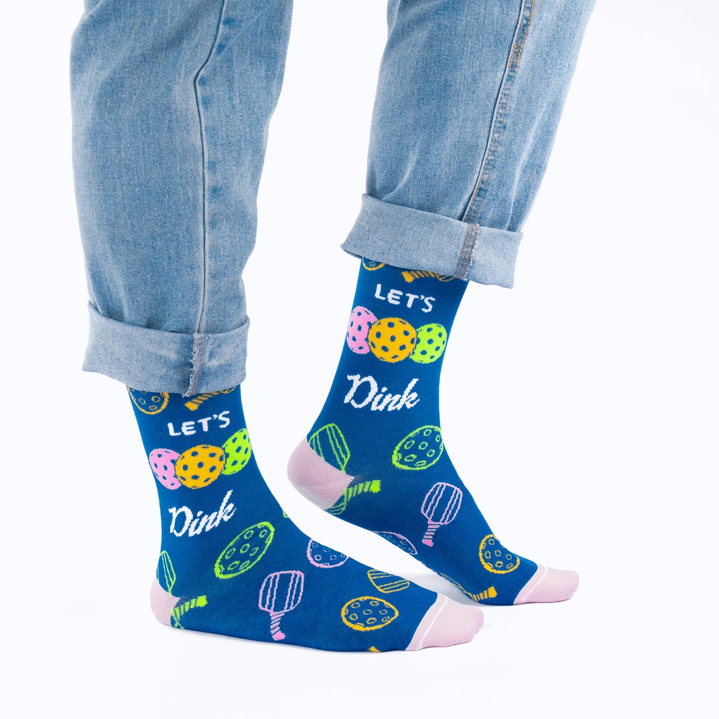 Pickle ball Natural Bamboo Knit Socks