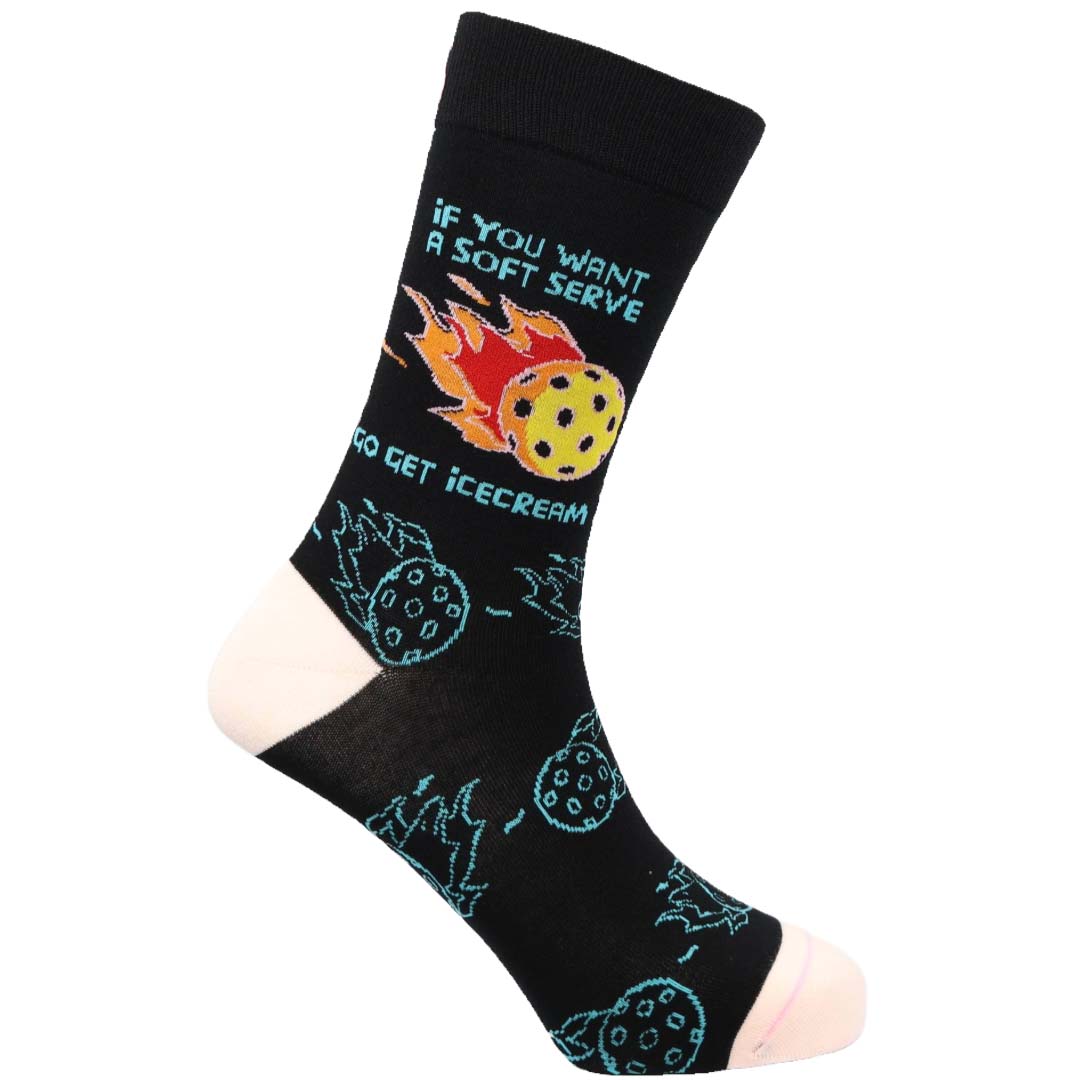 Soft Serve Natural Bamboo Knit Socks