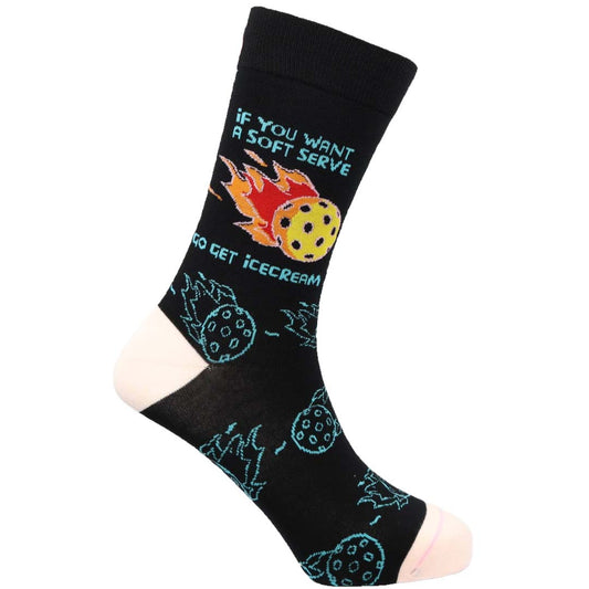 Soft Serve Natural Bamboo Knit Socks