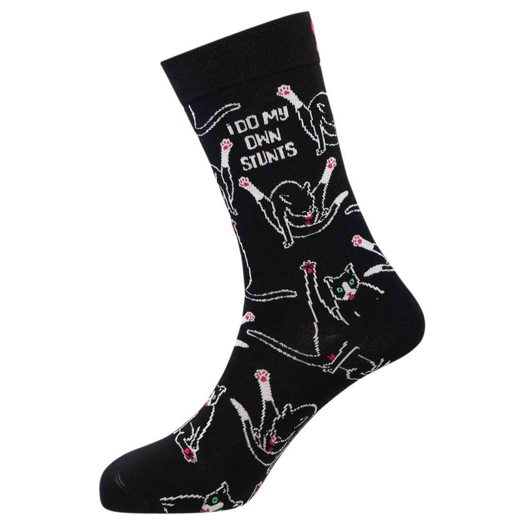 Stunt Man Natural Bamboo Knit Socks