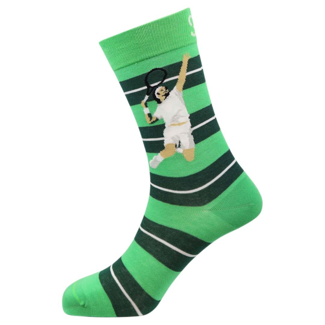 Tennis Natural Bamboo Knit Socks