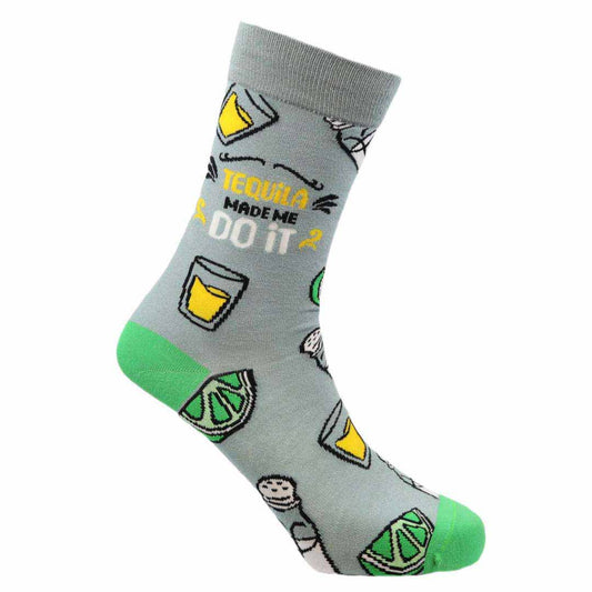 Tequila Did It Natural Bamboo Knit Socks