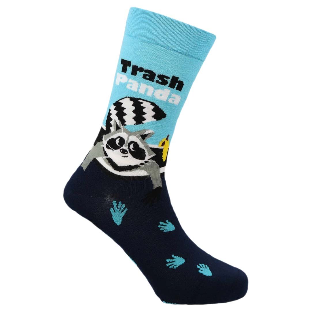 Trash Panda Natural Bamboo Knit Socks