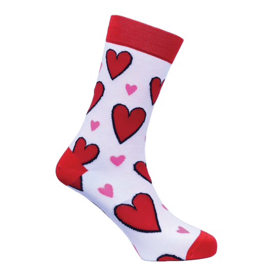 V-Day Natural Bamboo Knit Socks