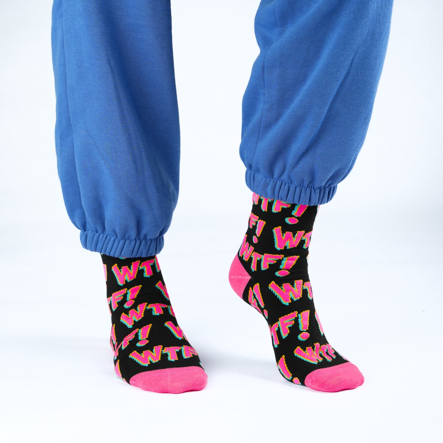 WTF Natural Bamboo Knit Socks