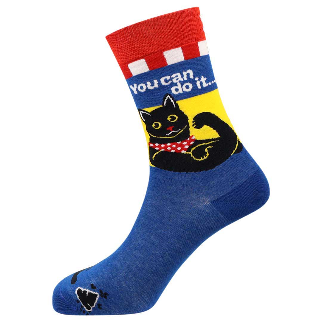You Can Do It Natural Bamboo Knit Socks