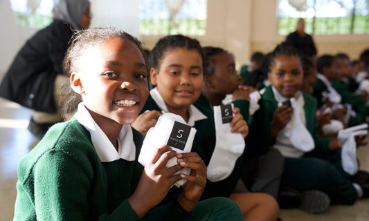 Over 50 000 School Socks donated in May