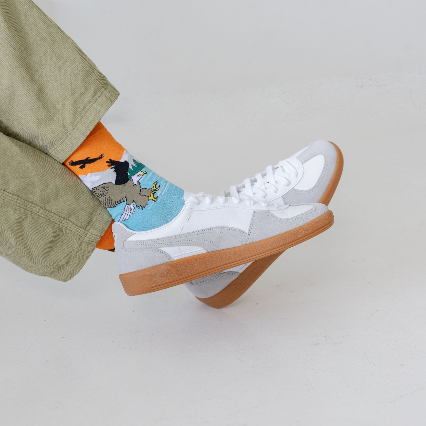 American Bald Eagle Bamboo Wildlife Socks