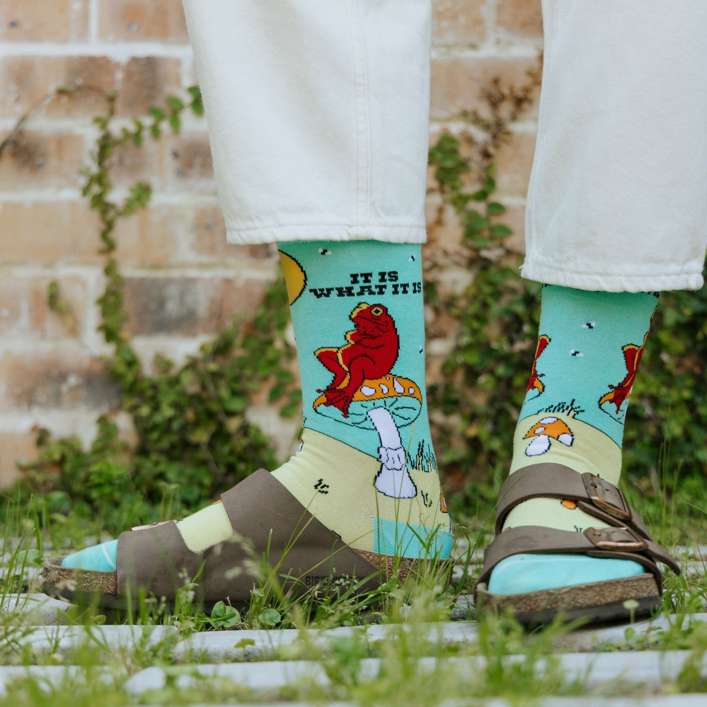 What It Is Natural Bamboo Knit Socks