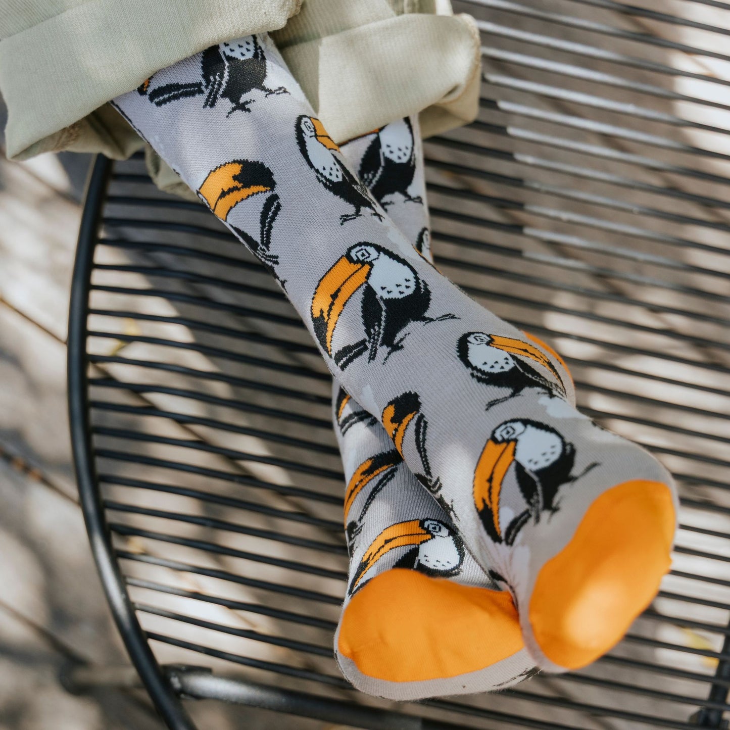 Tropical Toucan Bamboo Socks