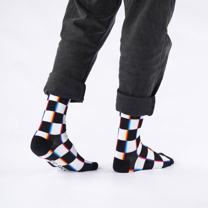 3D Vibes Bamboo Knit Socks Natural Comfort