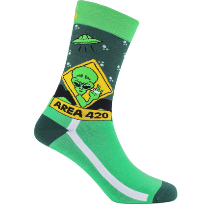 Area 420 Bamboo Knit Socks