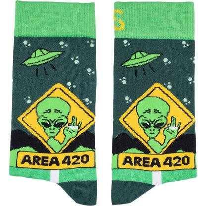Area 420 Bamboo Knit Socks