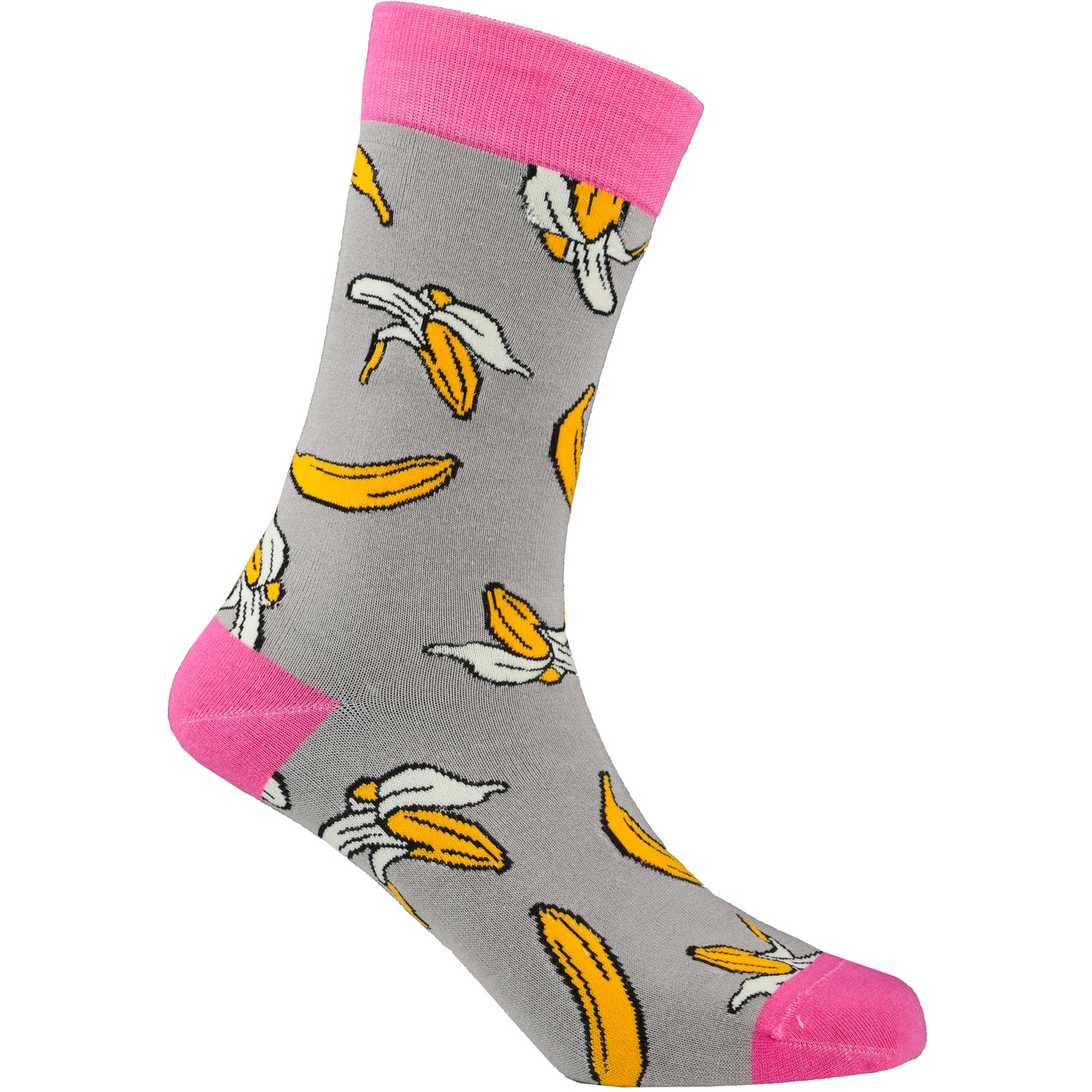 Bananas Fruit Print Bamboo Knit Socks