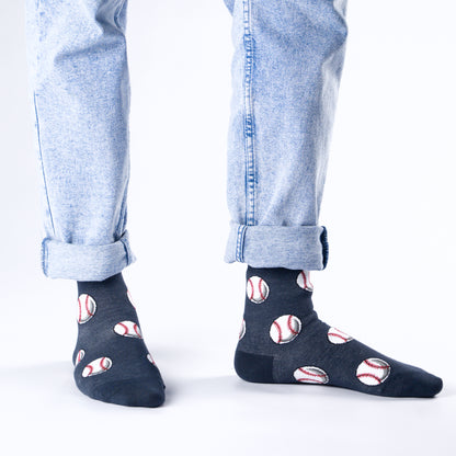Baseball Sports Bamboo Athletic Socks