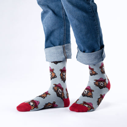 Beanie Bear Bamboo Socks