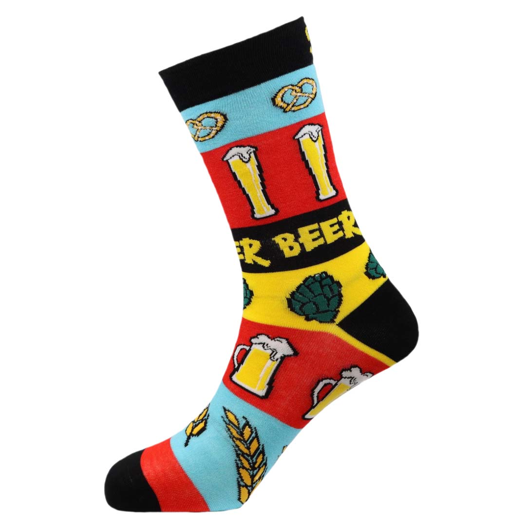 Because Beer Natural Bamboo Knit Socks