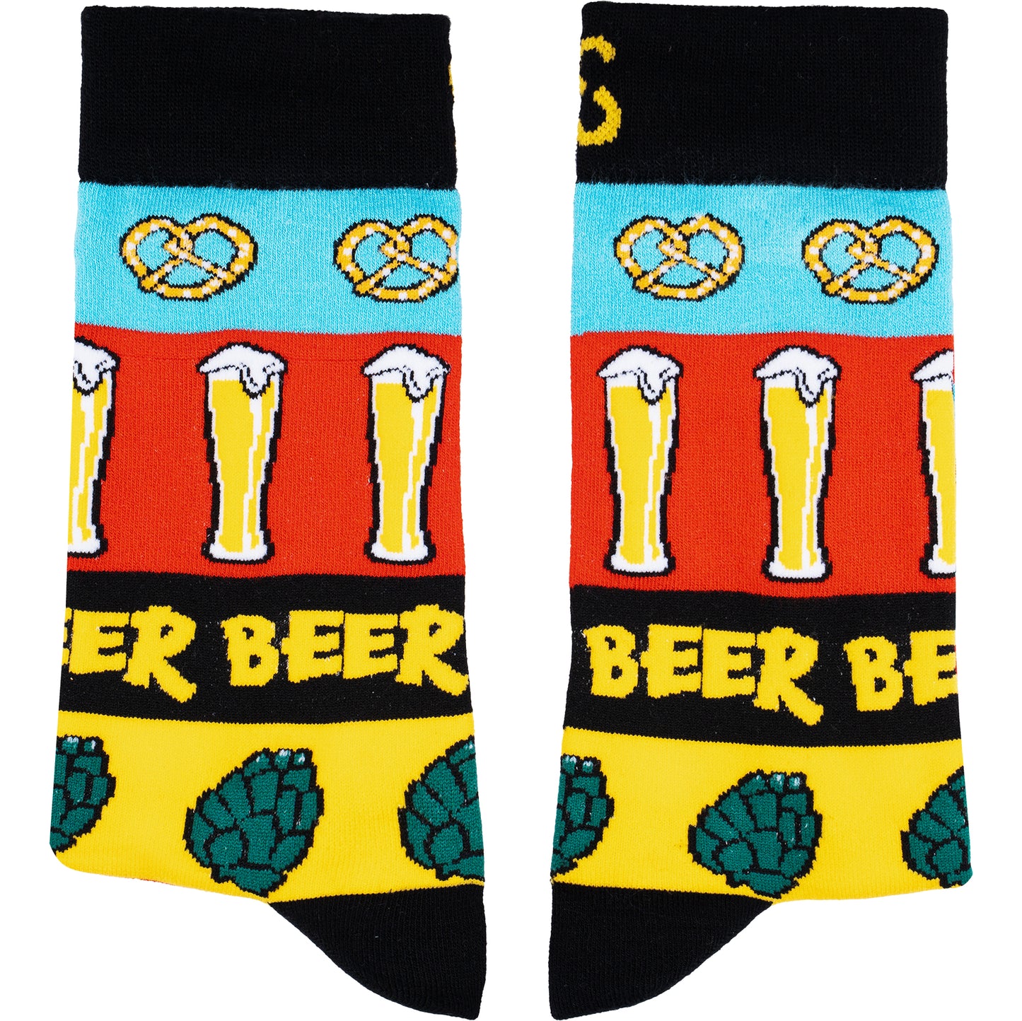 Because Beer Funny Drinking Bamboo Knit Socks